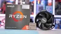 AMD AM4 RYZEN 5 5600G 19MB 6çekirdekli O/B AMD R7 AM4 65w Kutulu+Fanlı